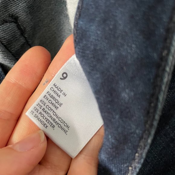 BP Juniors Dark Wash Jean Shorts,  Mid-Rise - Picture 3 of 3